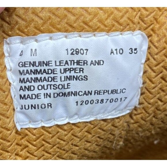 Timberland JUNIOR Youth Size 4M Black 6-Inch Classic Boots Primaloft Insulated - Picture 4 of 13